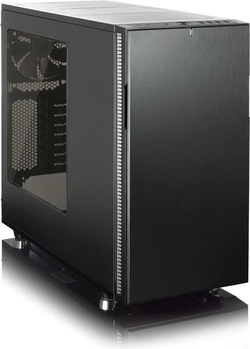 Fractal Design Define R5 Blackout Edition, Acrylfenster, schallgedämmt