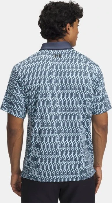 Under Armour Playoff 3.0 Poloshirt kurzarm stream/downpour gray/black (Herren)