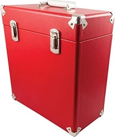 GPO Vinyl Record Case rot