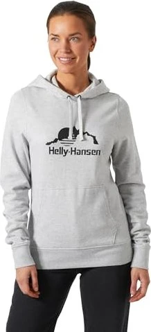 Helly Hansen Nord Graphic Hoodie grey melange (Damen)