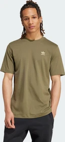 adidas Trefoil Essentials T-Shirt kurzarm olive strata (Herren)