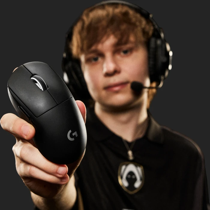 Logitech G Pro X Superlight 2c Compact Lightspeed schwarz, USB