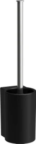 Laufen Val WC-Bürstengarnitur inkl. Klosettbürste 85x105x380mm schwarz matt