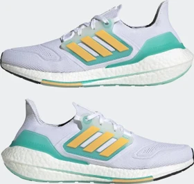 adidas Ultraboost 22 cloud white/flash orange/mint rush (Herren)