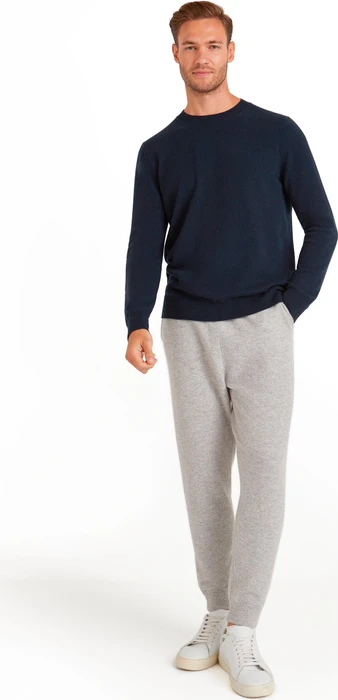 Falke Luxury Rundhals Pullover space blue (Herren)