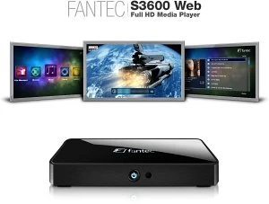 Fantec S3600 Web Media Player, Gb LAN