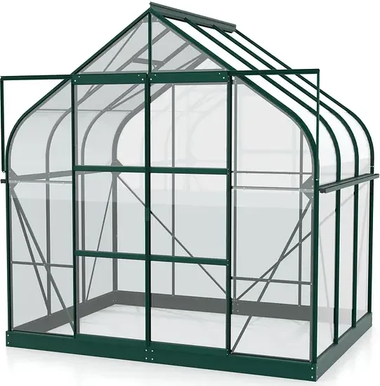 Vitavia Dione 5000 ESG 3mm Gewächshaus smaragd
