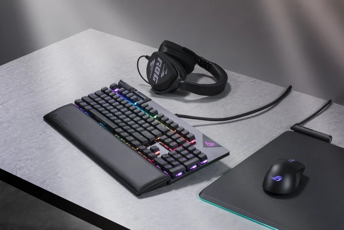 ASUS ROG Strix Flare II Animate, PBT, ROG NX RED, USB, DE