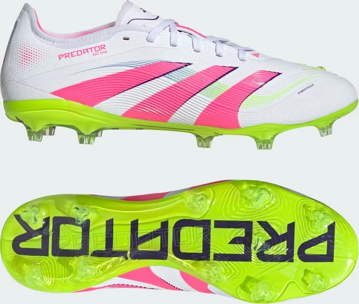 adidas Predator Pro FG cloud white/lucid pink/lucid lemon