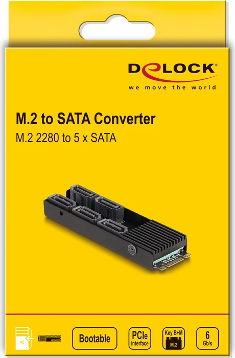 DeLOCK M.2 to SATA Converter