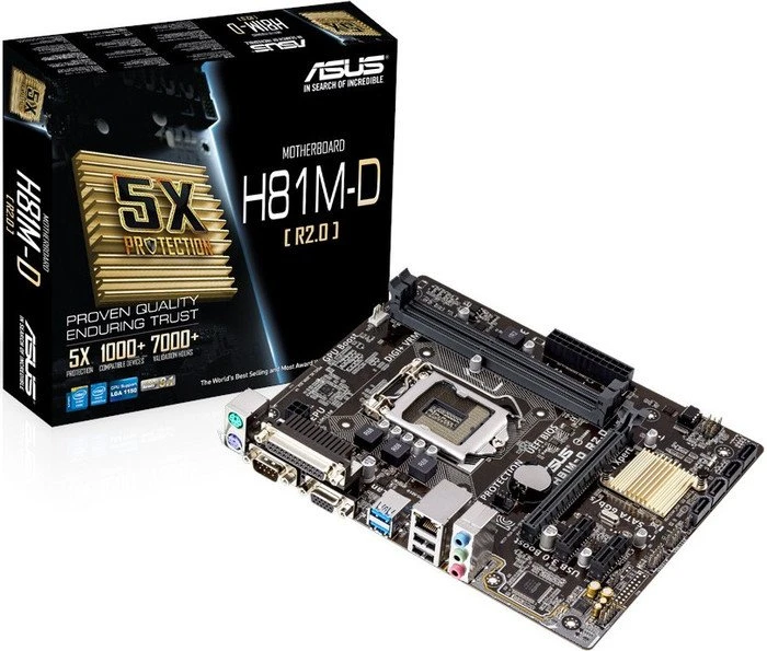 ASUS H81M-D R2.0 (Intel 1150)