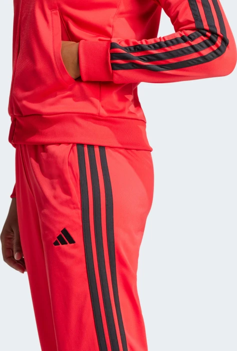 adidas Essentials 3-Streifen Trainingsanzug pure ruby (Damen)