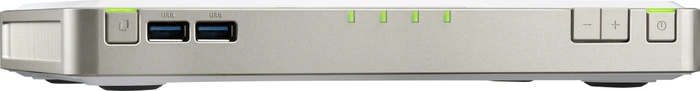 QNAP NASbook TBS-453DX-8G, 8GB RAM, 1x RJ-45 10GBase-T, 1x RJ-45 1000Base-T