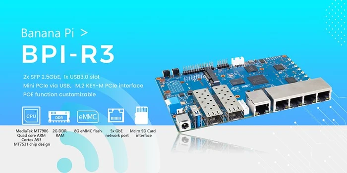 Banana Pi R3 Router Board
