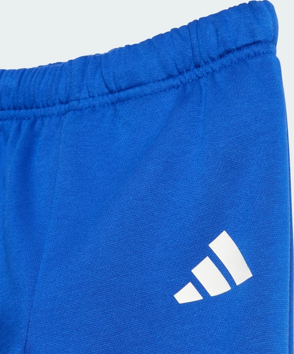 adidas Essentials Kids Trainingsanzug glow blue/white (Junior)