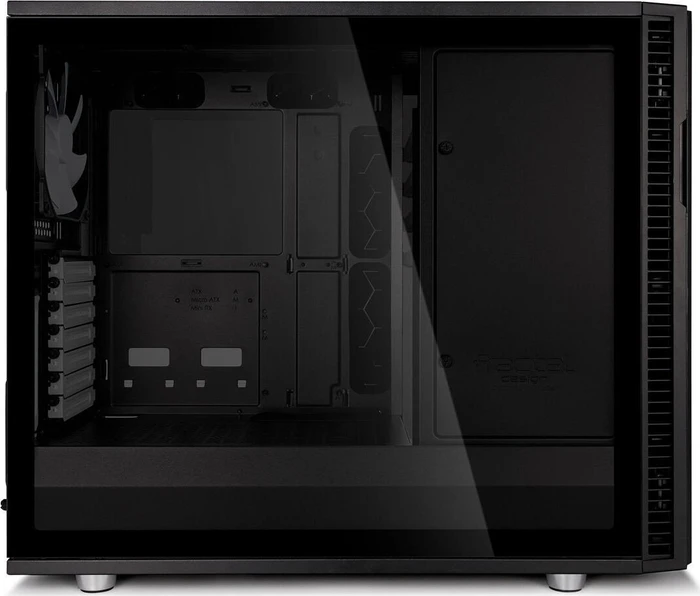 Fractal Design Seitenteil mit Glasfenster für Define R6 Black Dark TG