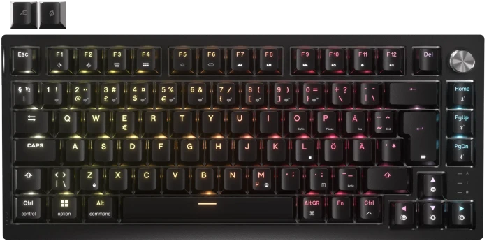 Corsair Gaming K65 Plus Wireless Tactile 75% RGB, schwarz, MLX FUSION, USB/Bluetooth, ND