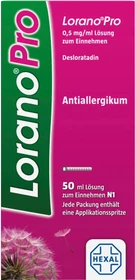 Hexal Lorano Pro 0.5mg/ml Lösung zum Einnehmen, 50ml