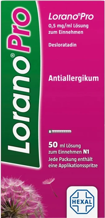 Hexal Lorano Pro 0.5mg/ml Lösung zum Einnehmen, 50ml