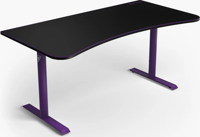 Arozzi Arena Gaming Desk Schreibtisch 160x82cm schwarz/violett