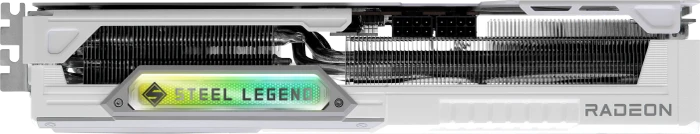 ASRock Radeon RX 9070 XT Steel Legend 16GB, RX9070XT SL 16G, 16GB GDDR6, HDMI, 3x DP