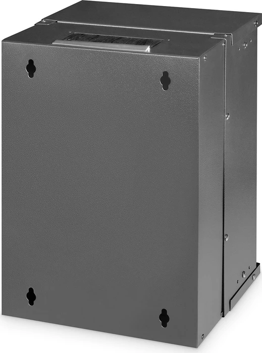 Digitus Professional SoHo Pro Line 10" Wandgehäuse 9HE, unmontiert, Sicherheitsglastür, IP20, RAL 9005, 300mm tief