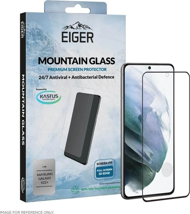 Eiger Mountain Glass 3D für Samsung Galaxy S22+