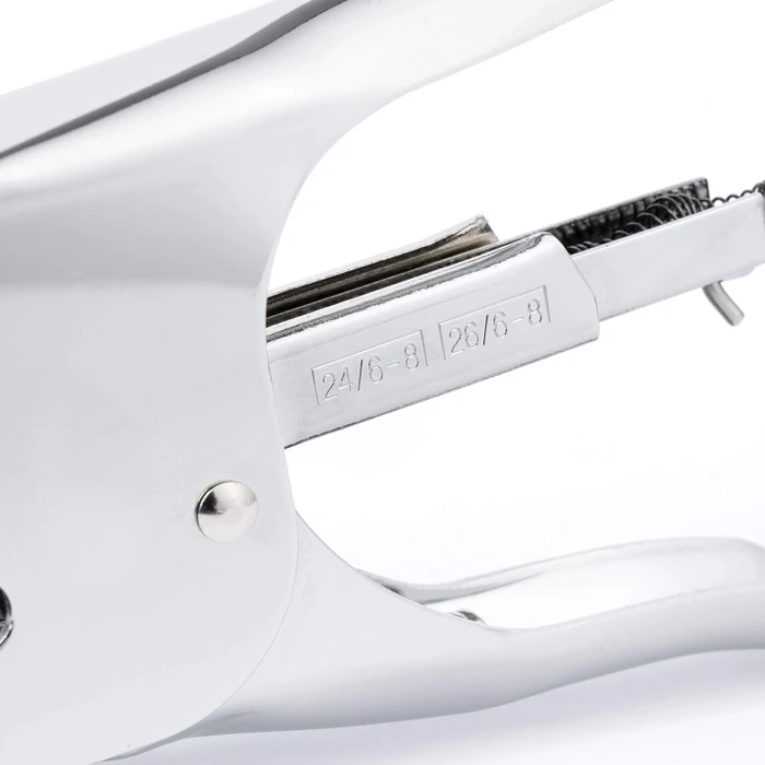 SAX 630 Metall-Heftzange, silber/chrom
