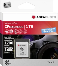 Lupus Imaging AgfaPhoto Prof. High Speed R1700/W1400 CFexpress 2.0 Type B 1024GB