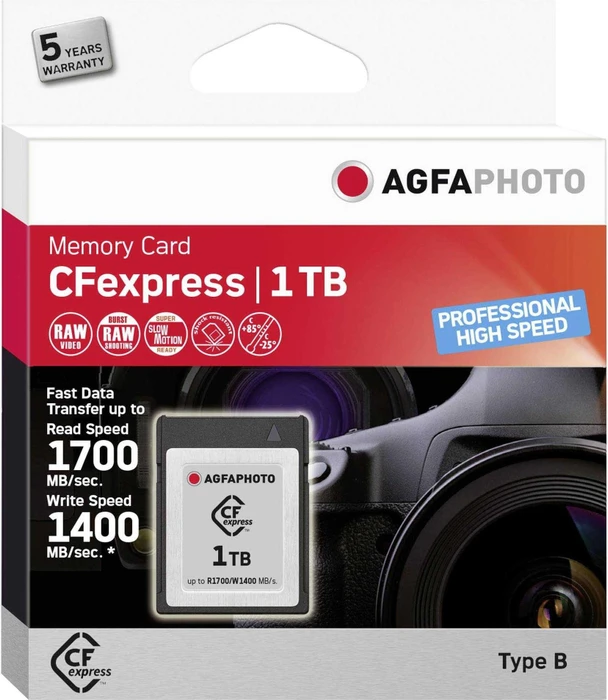 Lupus Imaging AgfaPhoto Prof. High Speed R1700/W1400 CFexpress 2.0 Type B 1024GB