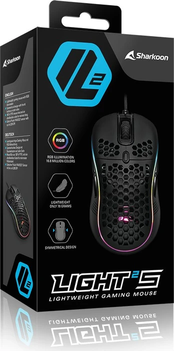 Sharkoon Light² S schwarz, USB
