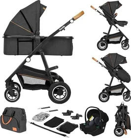 Lionelo Amber 3in1 grey graphite