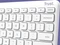 Trust Lyra Multi-Device Wireless Keyboard & Mouse Set, weiß, USB/Bluetooth, DE Vorschaubild