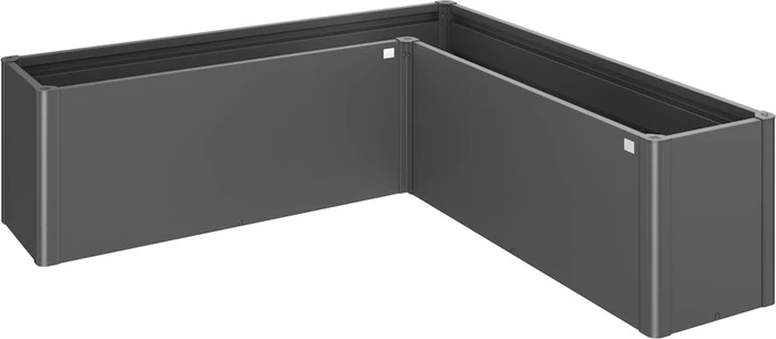 Biohort Pflanzbeet Belvedere L200Midi Hochbeet 201x201cm dunkelgrau-metallic