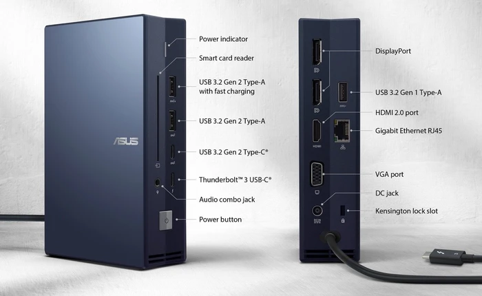 ASUS SimPro Dock 2, Thunderbolt 3 [Stecker]