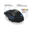 Act Gaming Mouse 3200dpi schwarz, USB Vorschaubild