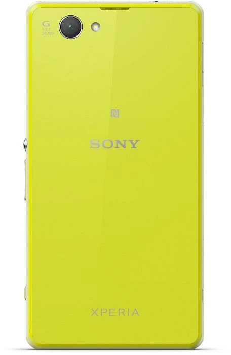 Sony Xperia Z1 Compact gelbgrün