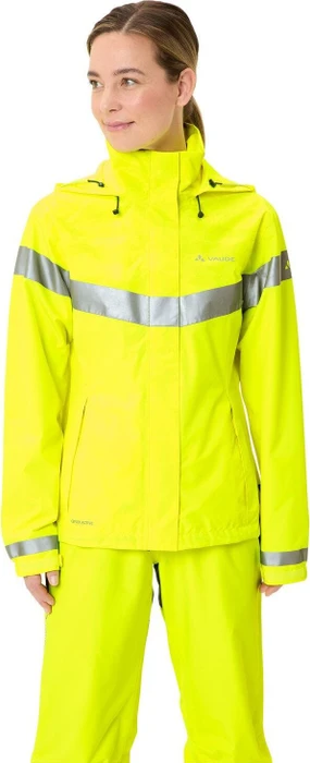 Vaude Luminum Rain Fahrradjacke neon yellow (Damen)