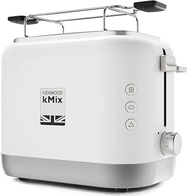 Kenwood kMix Toaster TCX751WH weiß/silber, 900 Watt, für 2 Scheiben Toast