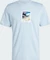 adidas All Day I Dream About... Graphic T-Shirt kurzarm wonder blue (Herren) Vorschaubild