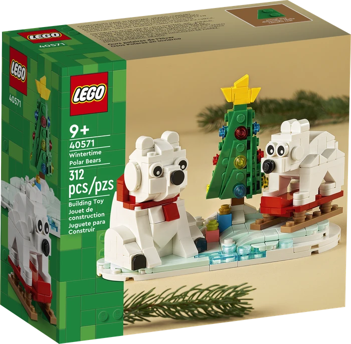 LEGO Eisbären im Winter