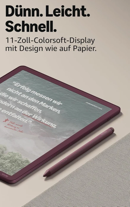 Amazon Kindle Scribe Colorsoft 1. Gen (2025), Graphit, 64GB Flash, mit Premium Eingabestift