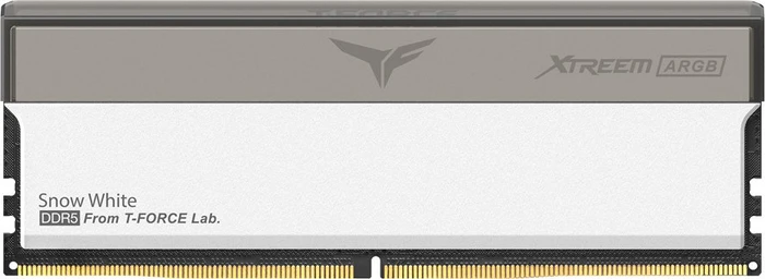 TeamGroup T-Force XTREEM ARGB Snow White UDIMM 64GB Kit, DDR5-6400, CL34-44-44-84