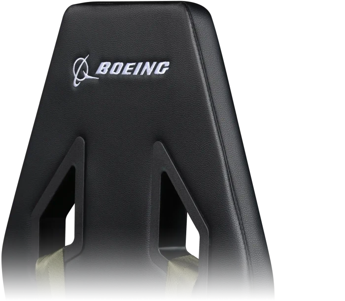 Next Level Racing Flight Seat Pro Boeing Military Edition, schwarz/grün