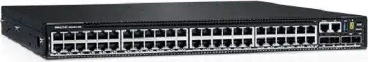 Dell EMC Networking N Series PowerSwitch N2200 Rackmount 2.5G Managed Stacking Switch, 48x RJ-45, 4x SFP28, Front to Back Airflow