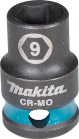 Makita Impact Black Außensechskant Steckschlüssel 3/8", 9x28mm