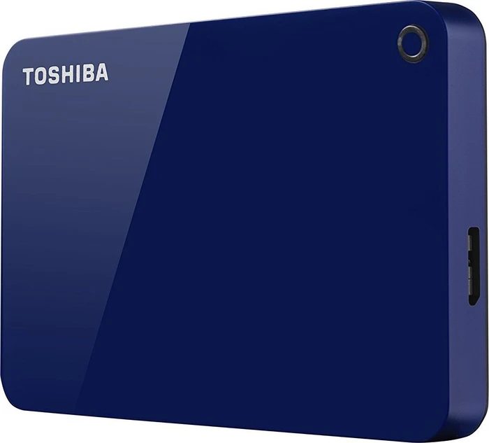 Toshiba Canvio Advance, blau, 2TB, USB 3.0 Micro-B