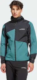 adidas Terrex Xperior Hybrid Rain.RDY Funktionsjacke preloved teal/black/carbon (Herren)