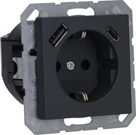 Jung SCHUKO Steckdose mit USB-Ladegerät