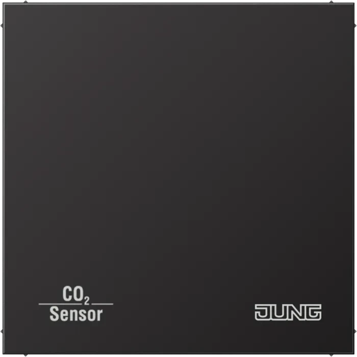 Jung KNX CO2-Sensor 2-fach Aluminium dark, Multisensor